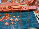 3d Printed Kits 1/350 Germany Roon Class Heavy Cruiser(full Hull/waterline)
